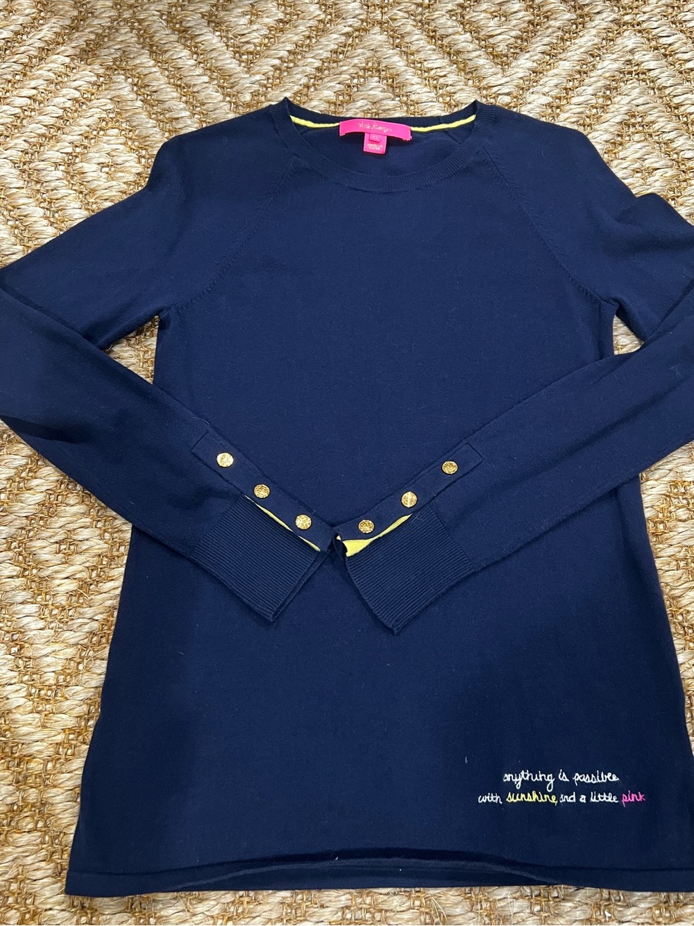 Lilly Pulitzer Dinah crew neck sweater  xs